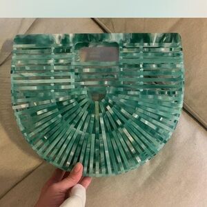 Acrylic Women's Handbag- Cult Gaia Inspired